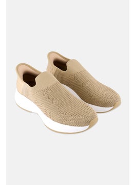 RBX Women Slip On Training Shoes, Light Beige  - Image 1