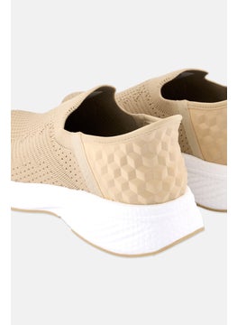 RBX Women Slip On Training Shoes, Light Beige  - Image 2