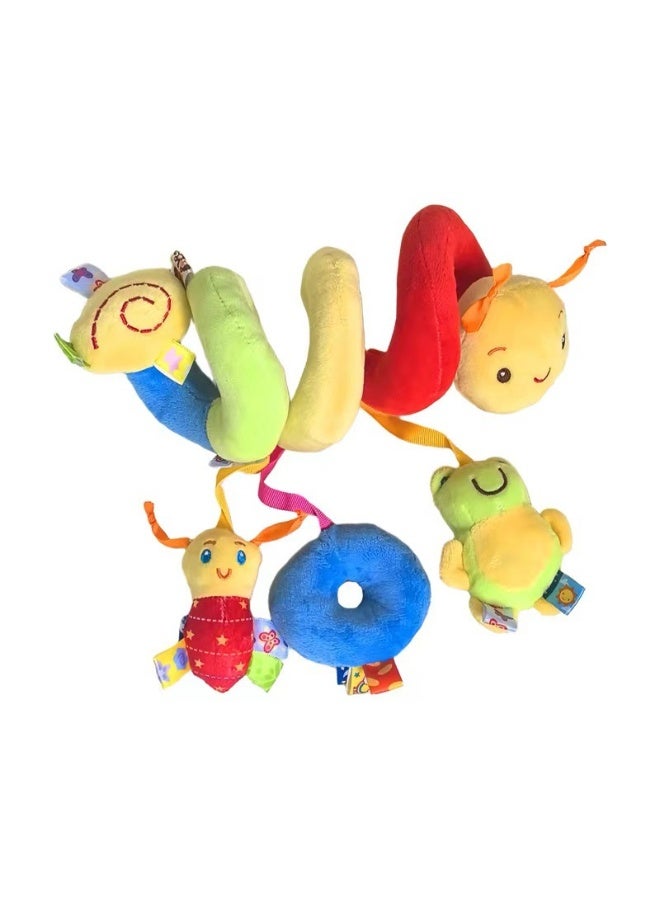 Baby Tag Blanket Caterpillar Soothing Plush Toy 
