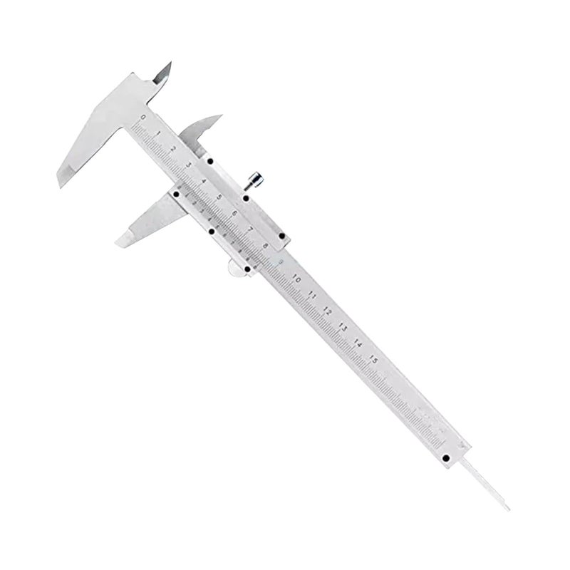 Carbon Steel Vernier Caliper 0 150mm High Precision Measuring Tool for Jewelry Guitar Repair - Image 2