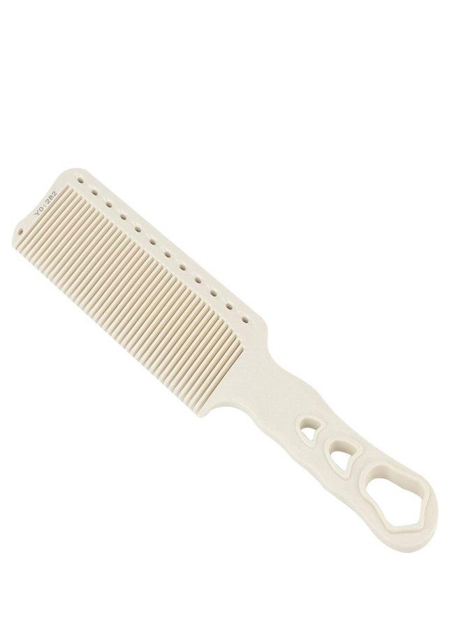 ANGGREK Haircut Comb, Professional Salon Hair Comb Hairdressing Styling Cutting Barber Stylist Tool Comb for Man and Women (White) - Image 5