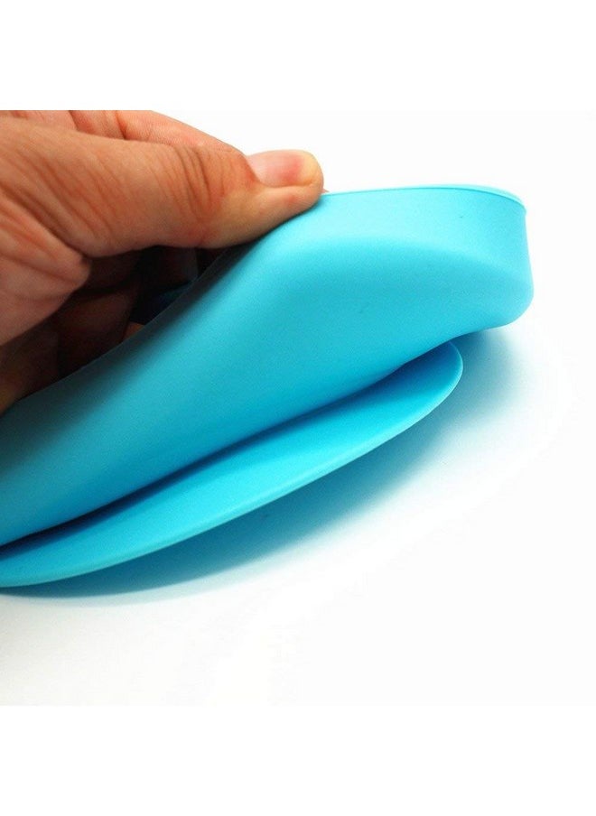 Baby Drom - Silicone Suction Plates for Babies, Stick to High Chair Trays and Table, Divided Baby Dishes, Perfect Kids Plates, BPA FREE - Image 1