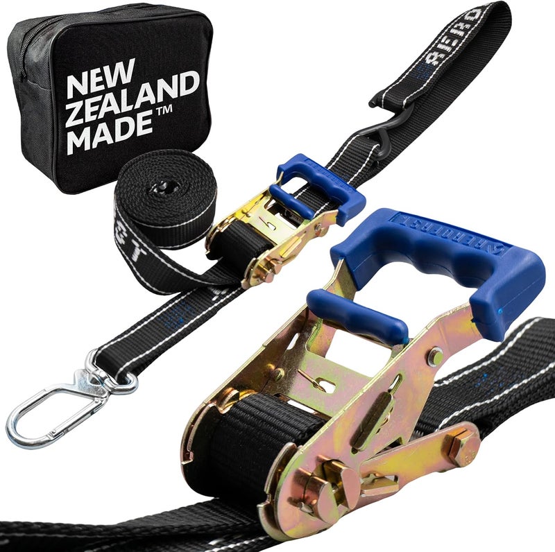 Aerofast Heavy Duty Motorcycle Ratchet Strap Tie Down Kit - Image 1