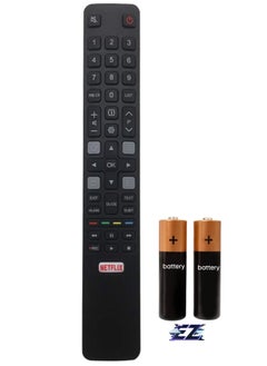 Replacement Remote Control RC802N for Remote Control TCL Thomson 4K UHD LCD LED Smart TV 55EP660 55EP680 60EP660 65DC760 U49P6046 U49S7096 65DC766 65EP640 65EP660 65EC78 0 75EP660 U43P6046 with Battery
