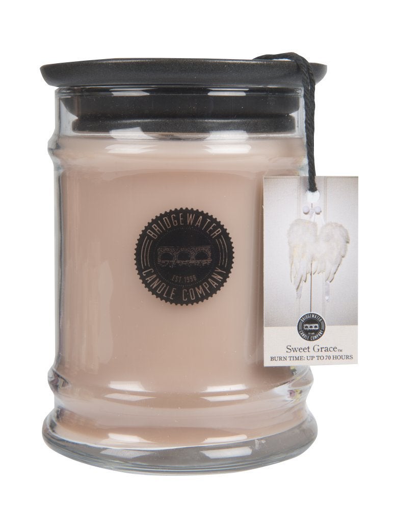 Bridgewater Candle 8oz Soy Wax Blend Fragranced Jar Candle-Sweet Grace - Image 1