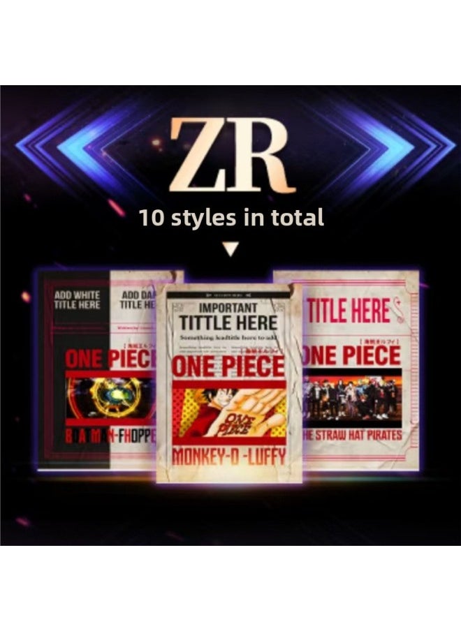 null - Special Offer Lucky Card One Piece No. 1 Pop-up Card Rare PNG Card Stamp Card King Of The Sea Series Collection Exchange Collection Card-Color:Capbili One Piece 1 Pop A Box Of 13+1 Pack Of 27 Pieces - Image 1