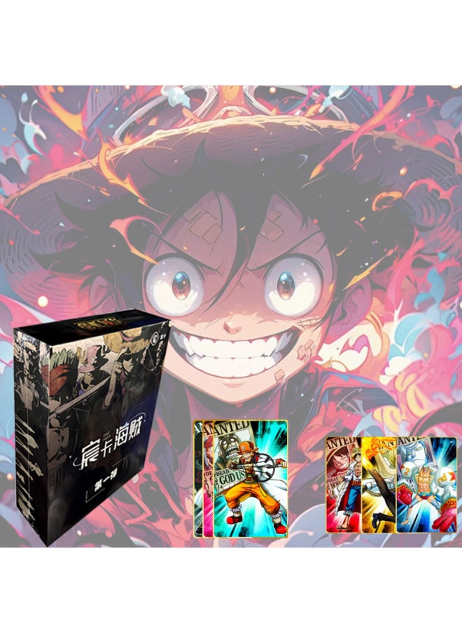 null - Special Offer Lucky Card One Piece No. 1 Pop-up Card Rare PNG Card Stamp Card King Of The Sea Series Collection Exchange Collection Card-Color:Capbili One Piece 1 Pop A Box Of 13+1 Pack Of 27 Pieces - Image 1