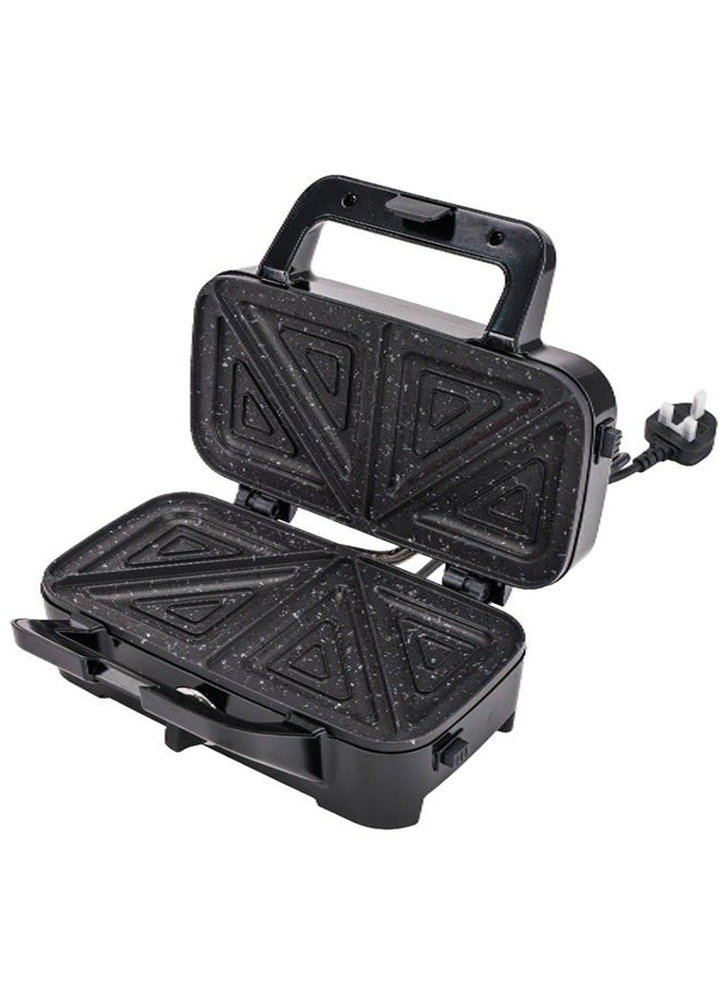 إكسبير صانعة الساندويتشات 1200 وات 3*1 سطح جرانيت، أسود | XPST-780M - Image 2