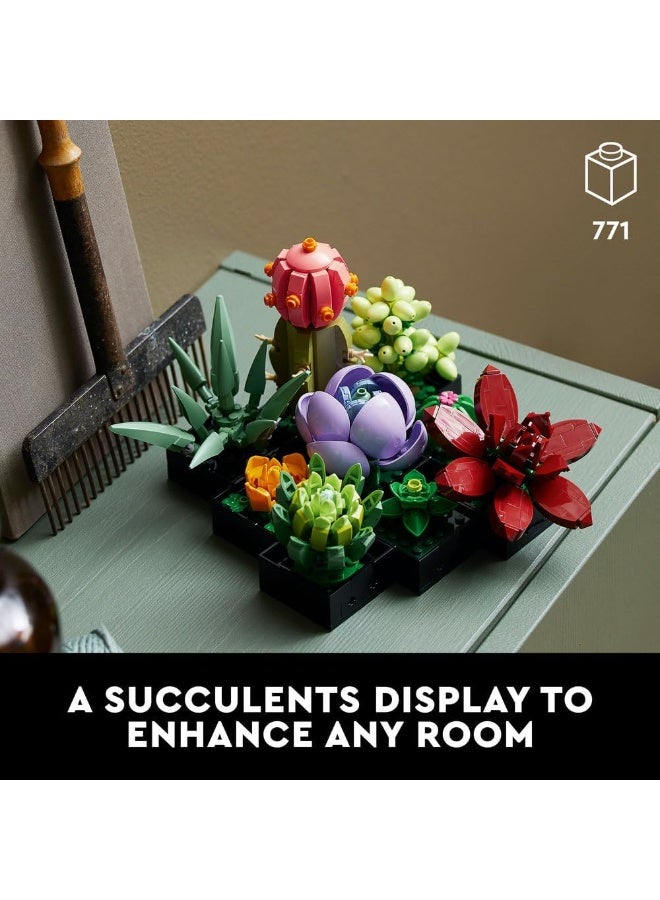 ليغو مجموعة نباتات عصارية اصطناعية للكبار - Image 4