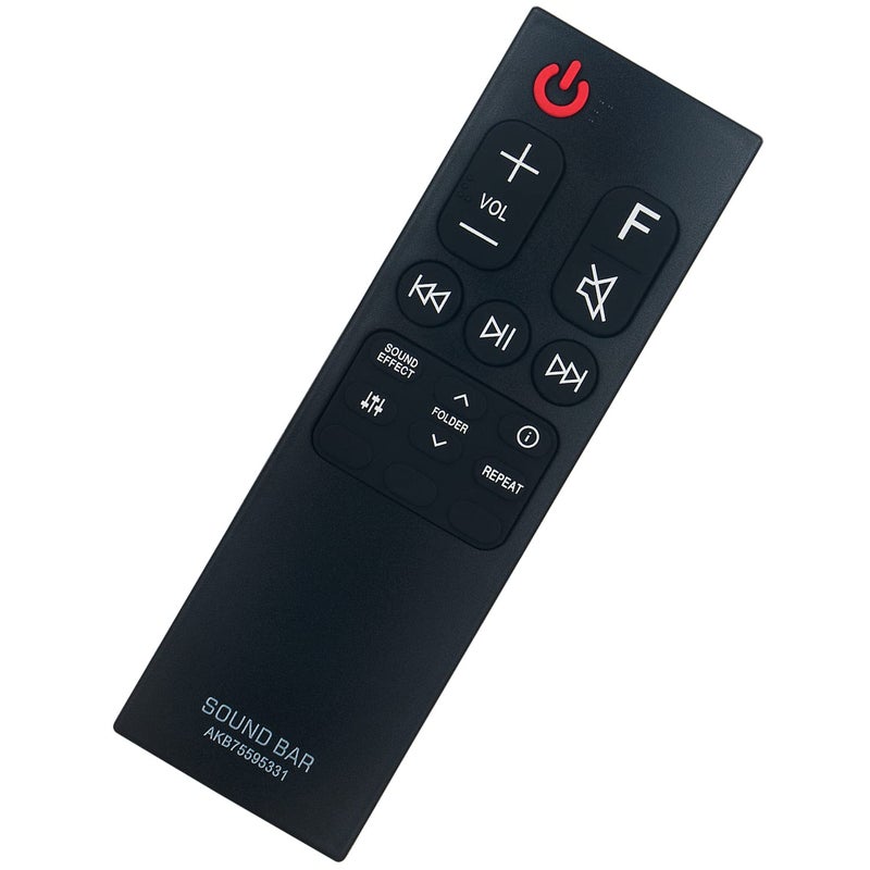 ZdalaMit AKB75595331 Replacement Remote Control Applicable for LG Sound Bar SL6Y SPL5B-W SN6Y SPN5B-W SL4 SPH4B-W SL5Y SN7CY SNC4R SPH4B-W SPJ4-S S65S3-S SL4Y SL7Y SLM4R SN6 SPN5BM-W SN4A - Image 2