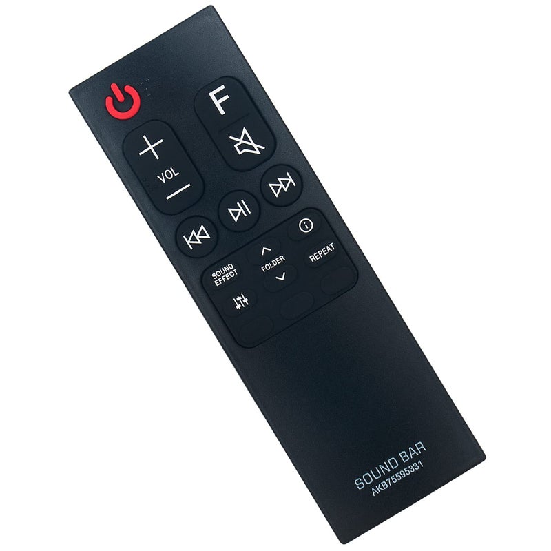 ZdalaMit AKB75595331 Replacement Remote Control Applicable for LG Sound Bar SL6Y SPL5B-W SN6Y SPN5B-W SL4 SPH4B-W SL5Y SN7CY SNC4R SPH4B-W SPJ4-S S65S3-S SL4Y SL7Y SLM4R SN6 SPN5BM-W SN4A - Image 3