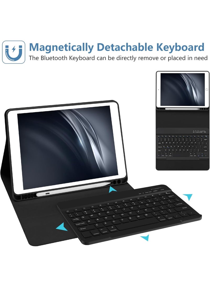 ACLIX 10.9-11 Inch iPad Keyboard Case with Trackpad - Compatible with iPad 8th/7th Gen (2020/2019), iPad Air 3 (2019), and iPad Pro 10.5" (2017) - Folio Cover - Image 2