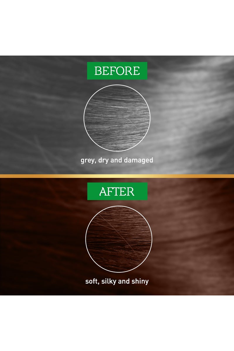 Vatika Naturals Natural Brown Henna Hair Colour Value Pack 120g - Image 3