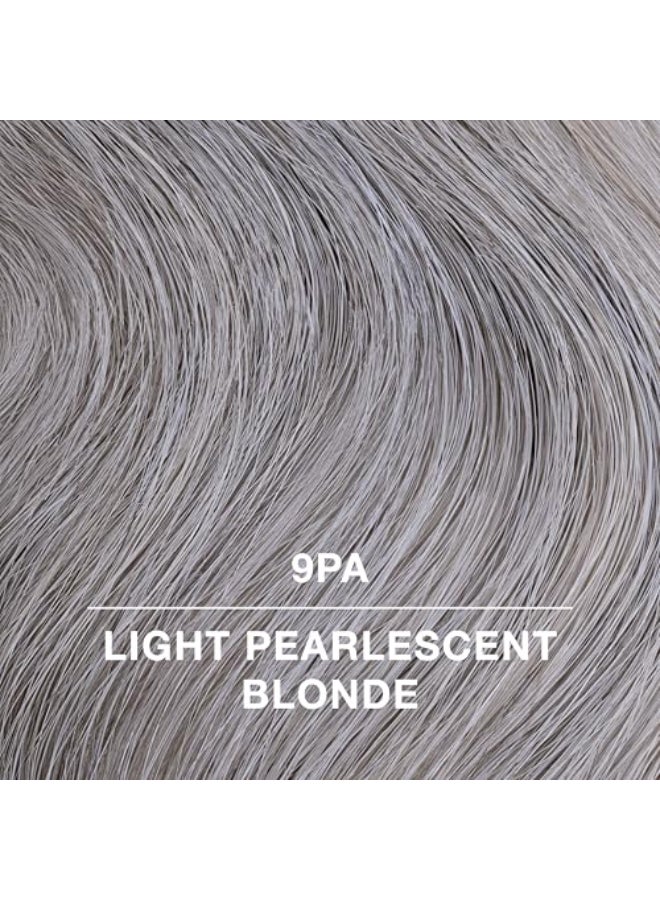 COLORCHARM Permanent Cream Hair Color 9PA Light Pearlescent Blonde 2 oz - Image 3