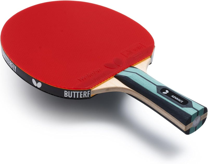 Butterfly Team Advance Table Tennis Bat | Professional Table Tennis Bat for Advanced Players | ITTF Approved for Competitions, Concave, Black - Image 3
