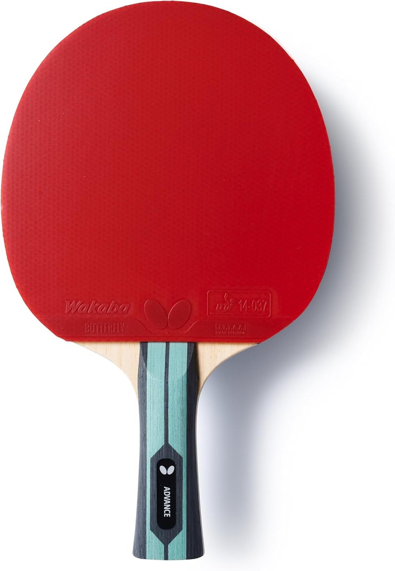 Butterfly Team Advance Table Tennis Bat | Professional Table Tennis Bat for Advanced Players | ITTF Approved for Competitions, Concave, Black - Image 2