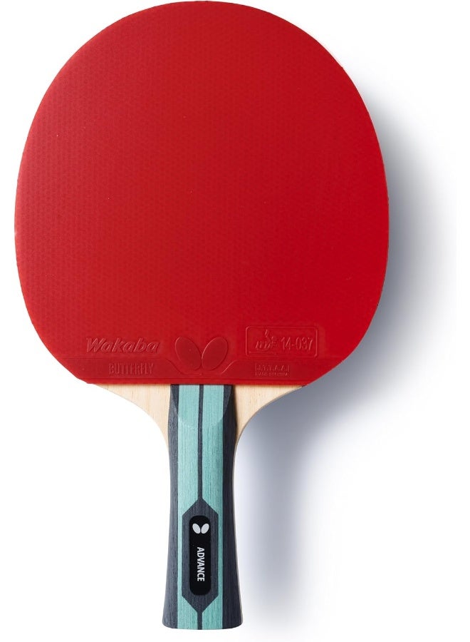 Butterfly Team Advance Table Tennis Bat | Professional Table Tennis Bat for Advanced Players | ITTF Approved for Competitions, Concave, Black - Image 2