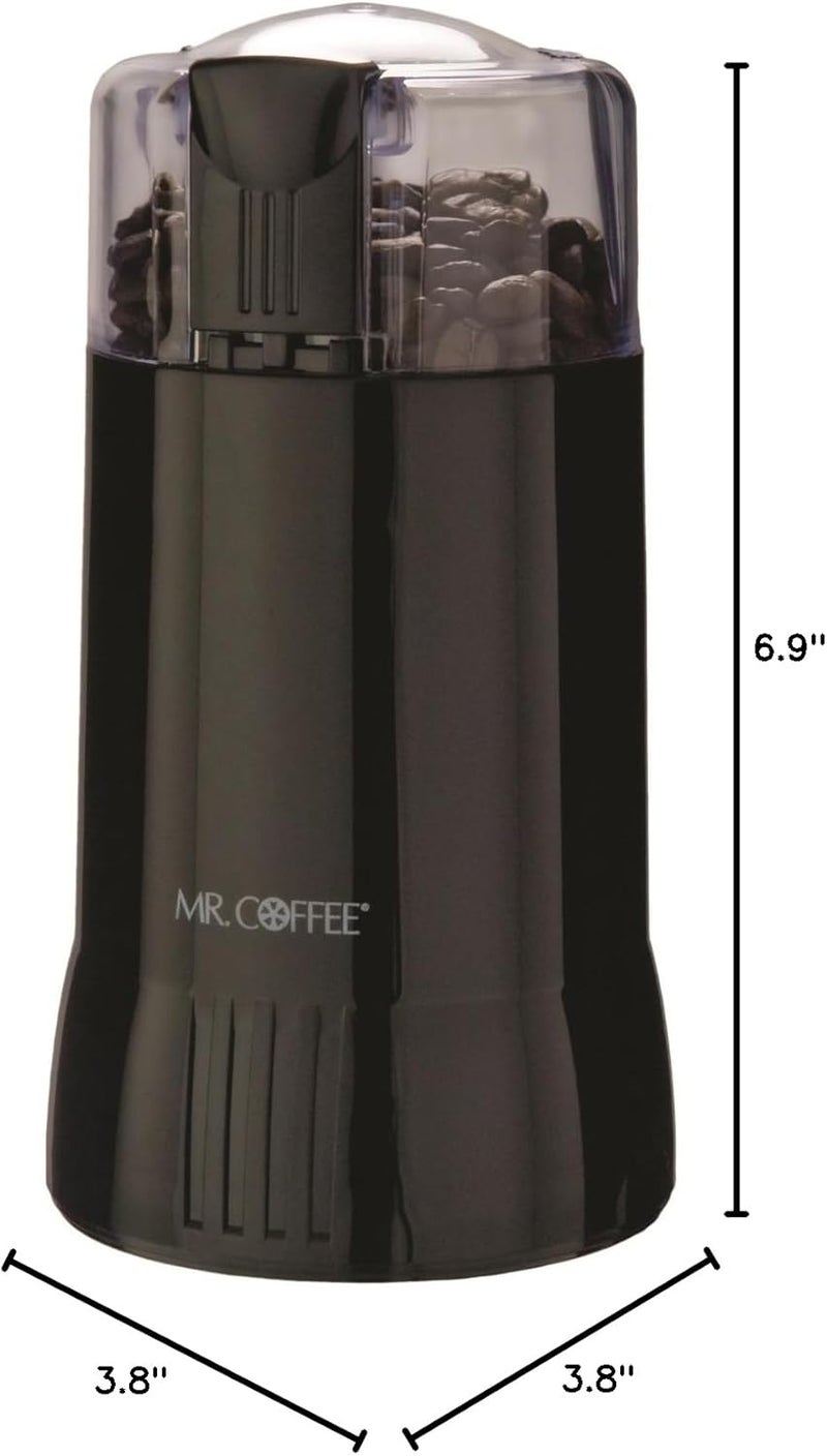 Mr. coffee Electric Coffee Grinder|Coffee Bean Grinder| Spice Grinder, Black - Image 2