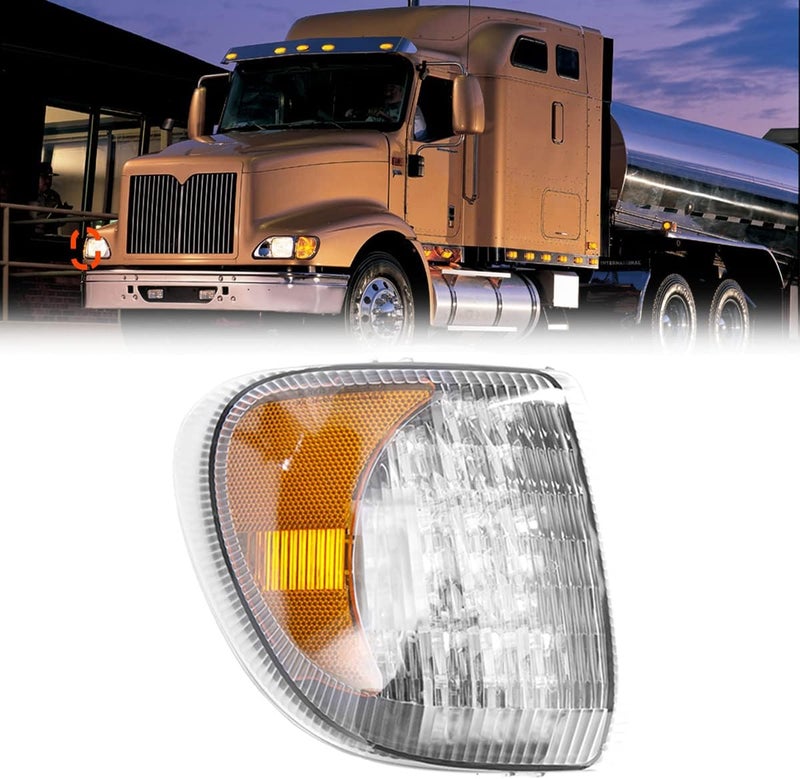 High Soar LED Turn Signal Light Assembly for International Models 9200 9400 5900 (Passenger Side) - Image 2