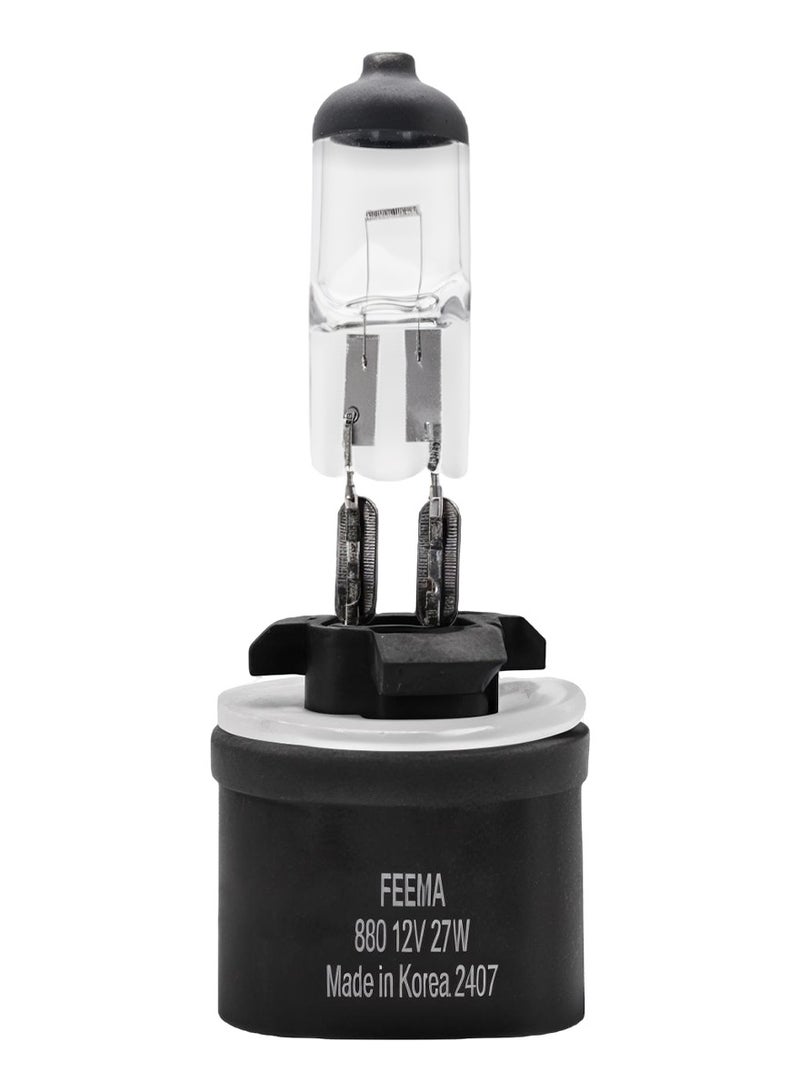 Generic FEEMA 880 Halogen Headlight Bulb 12V_27W  Anti-UV Quartz Glass 5000K Brightness Up to 1000 Hours Lifespan  - Image 1