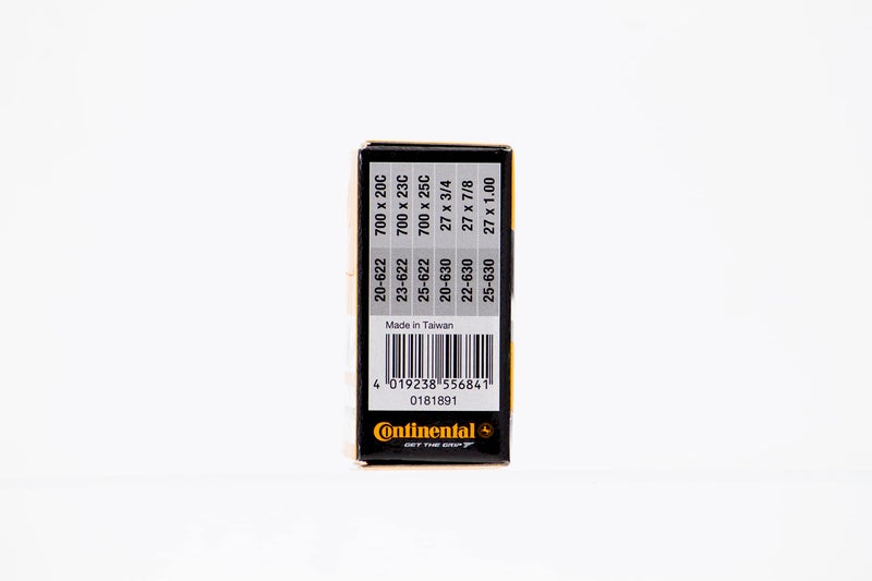 Continental Supersonic 60mm Presta Valve Tube, Black, 700 x 18-25cc - Image 3