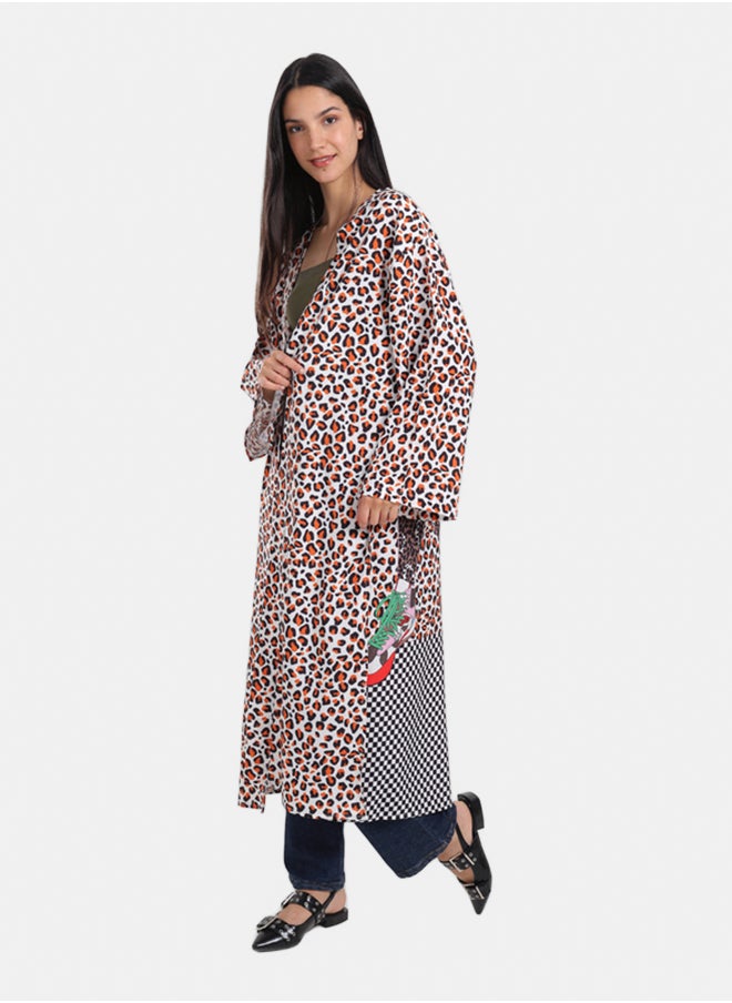 Carina Artistic Multi Pattern Kimono  - Image 3