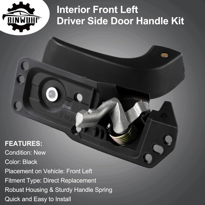 BINWUHI Interior Door Handle Kit for 2007-2014 Chevy and GMC Models - Front Left Driver Side - Image 4