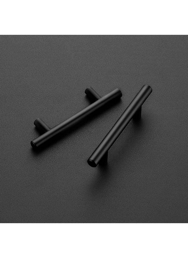 Atlantic Atlantic Cabinet Pull Handle Black Coated, Total Length 5.50 inch, Hole-to-Hole 96 mm, Pack of 6  - Image 2