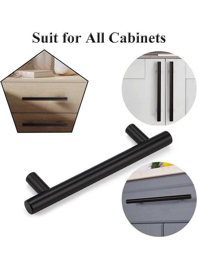 Atlantic Atlantic Cabinet Pull Handle Black Coated, Total Length 5.50 inch, Hole-to-Hole 96 mm, Pack of 6  - Image 3