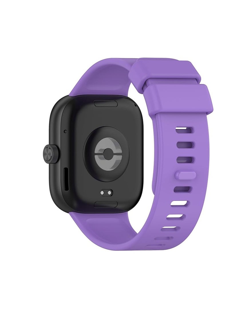 Silicone Replacement Band for Redmi Watch 4 Watchbands, Silicone Band Sport Quick Release Bracelet Armband Color Buckle Wristband Adjustable Strap for Redmi Watch 4 Watch - Image 1