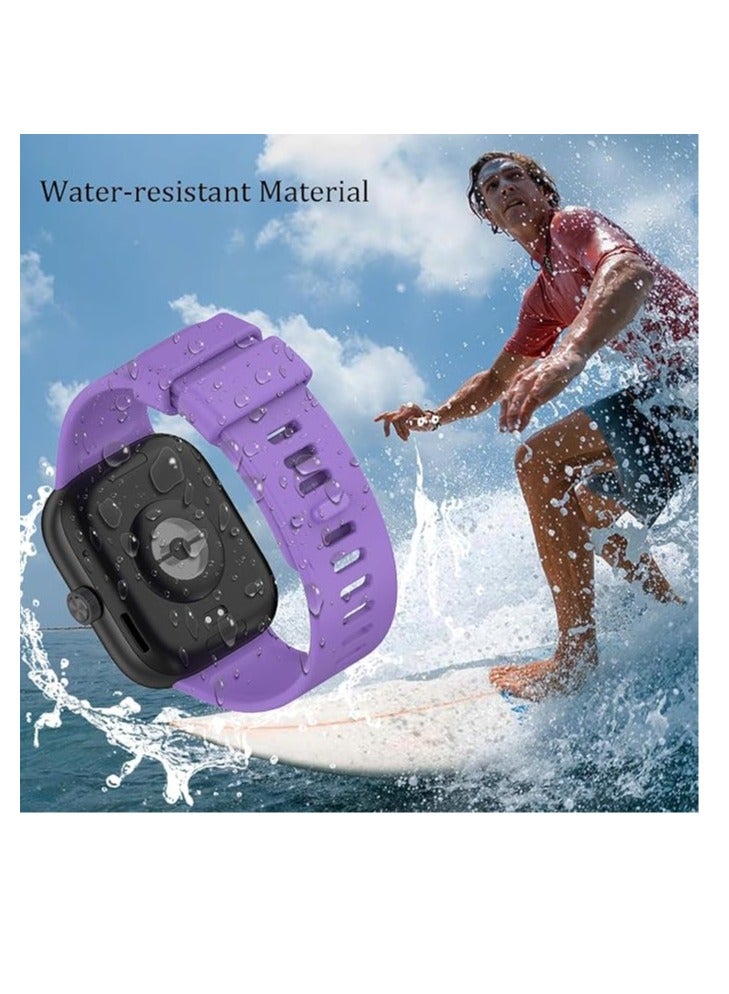 Silicone Replacement Band for Redmi Watch 4 Watchbands, Silicone Band Sport Quick Release Bracelet Armband Color Buckle Wristband Adjustable Strap for Redmi Watch 4 Watch - Image 3