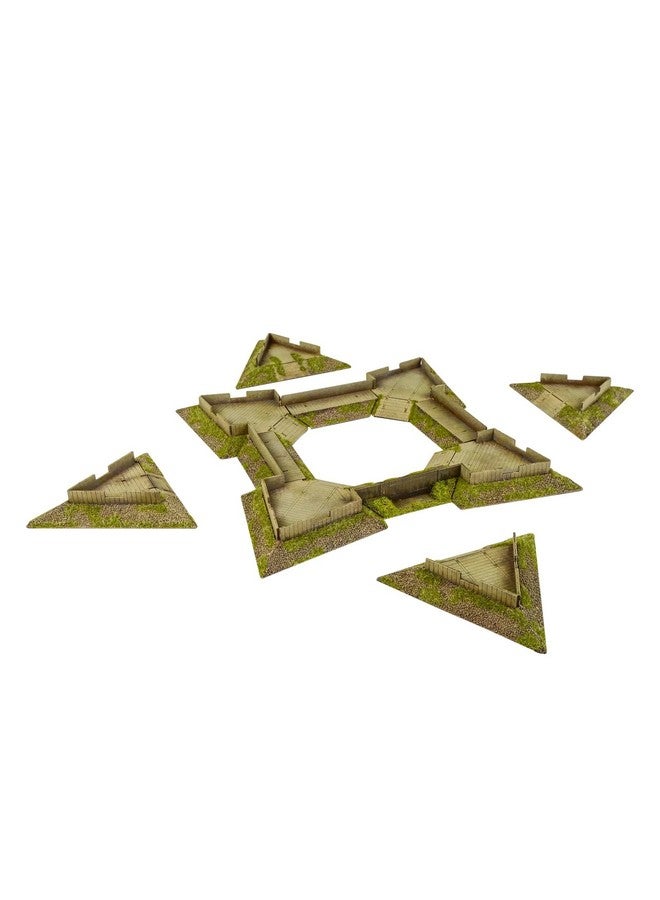 Warlord Games Pike & Shotte Epic Battles - Star Fort Scenery Pack for Military Table Top Wargaming Diorama Plastic Model Kit 218810004 - Image 1