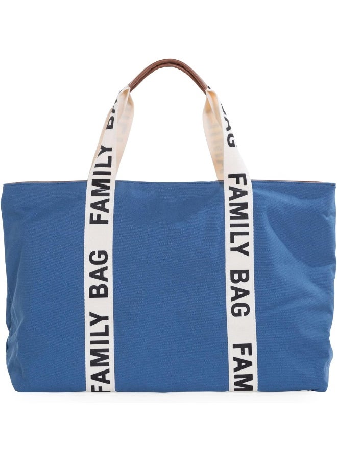 CHILDHOME Childhome, Family Bag, Changing Bag, Travel/Weekend Bag, Large Capacity, Detachable Pouch Included, Signature Collection  - Image 1