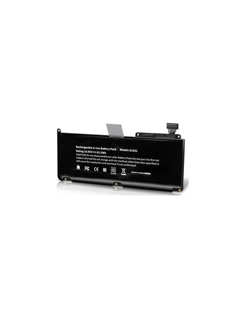 Laptop battery for 13.3-inch MacBook, models A1331 and A1342, MacBook 7 MC516*/A and MacBook 6 MC207*/A series (Late 2009 and Mid 2010).