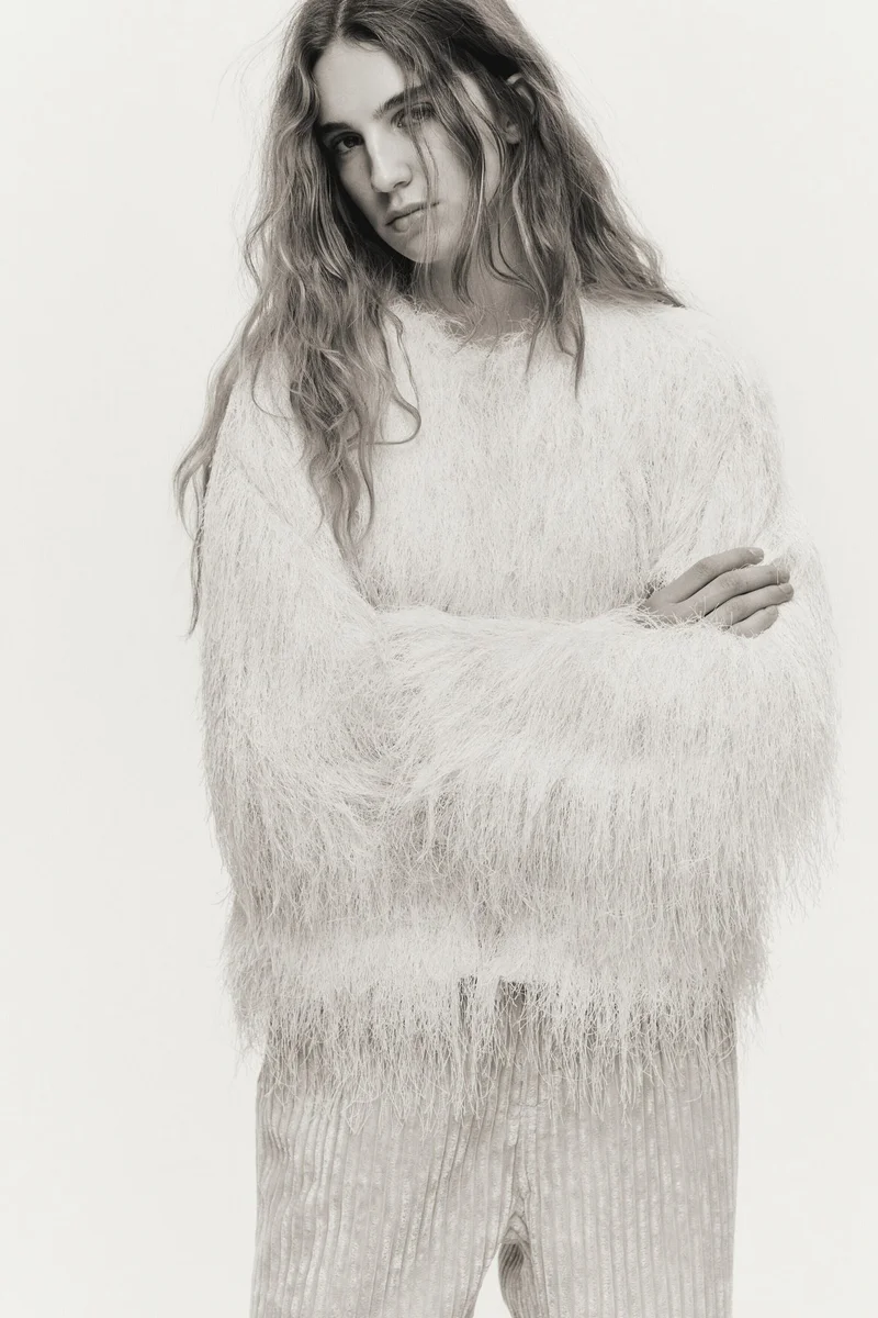 H&M Fringed jacket