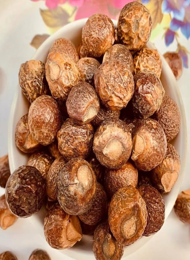 KaratKing Whole Reetha Nuts For Hair Natural soap nuts Kunkudukayalu Chemical free reeta (1 kg (Hand Picked)) - Image 3
