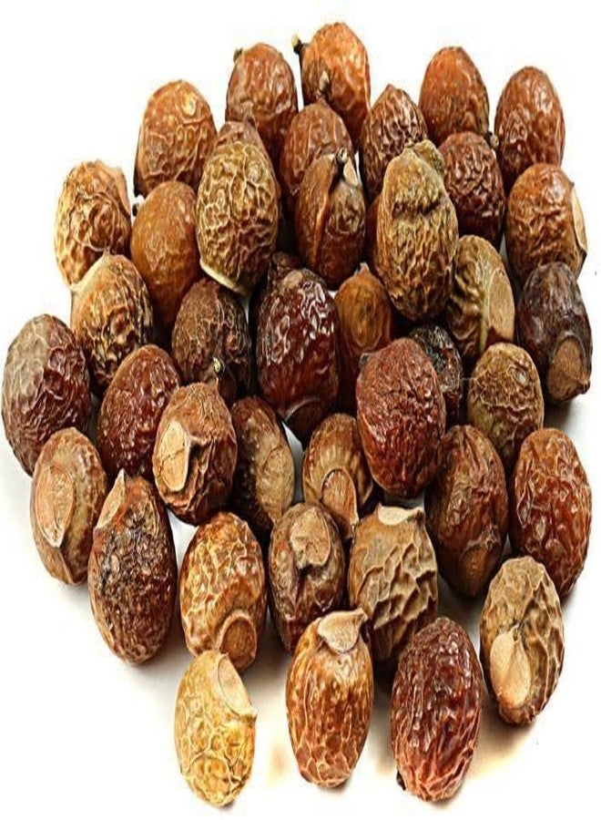 KaratKing Whole Reetha Nuts For Hair Natural soap nuts Kunkudukayalu Chemical free reeta (1 kg (Hand Picked)) - Image 1
