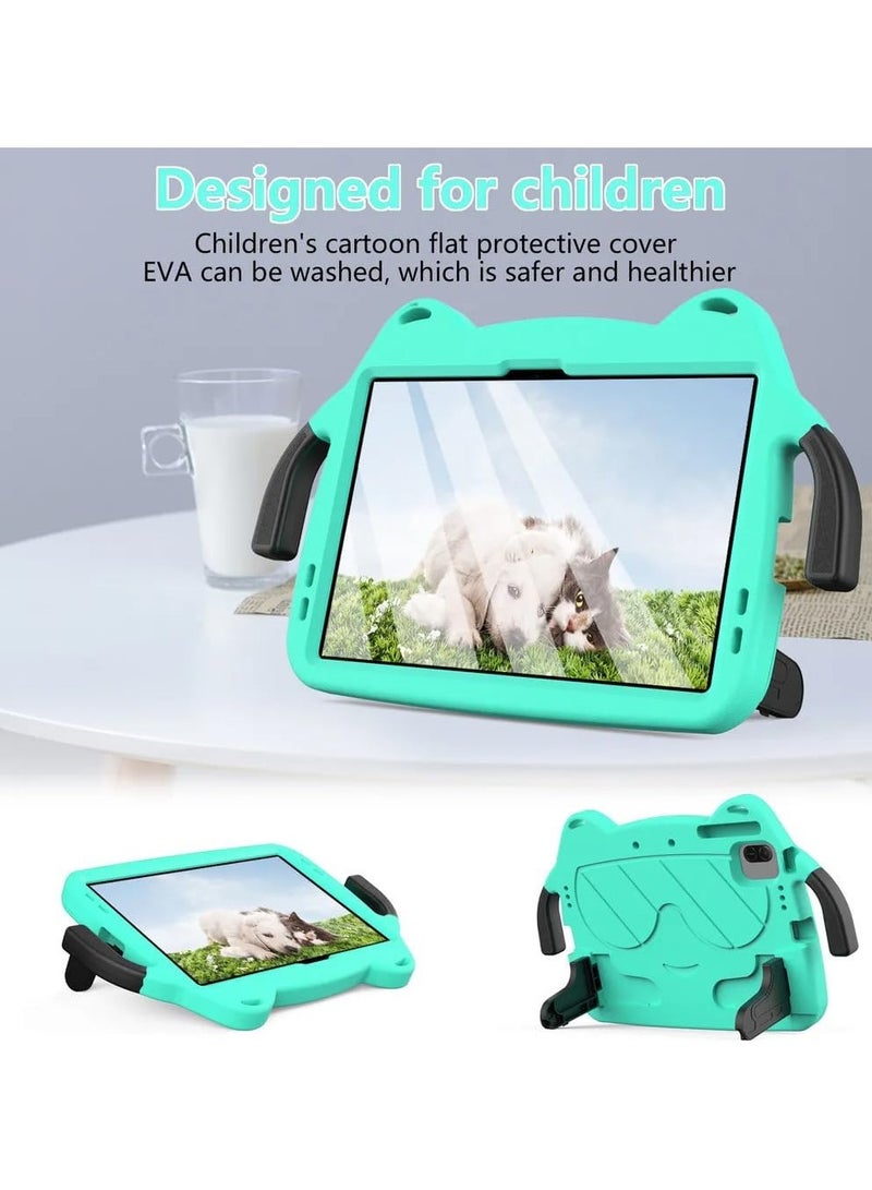 عام حافظة متوافقة مع حقيبة Tecno Megapad 11 (2025) 11 بوصة، حقيبة حماية لطيفة مقاومة للصدمات مع مقبض وحامل - Image 2