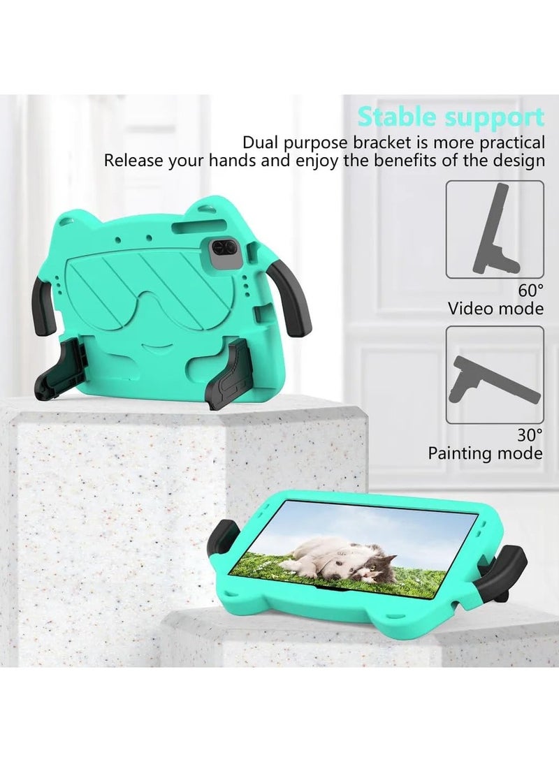 عام حافظة متوافقة مع حقيبة Tecno Megapad 11 (2025) 11 بوصة، حقيبة حماية لطيفة مقاومة للصدمات مع مقبض وحامل - Image 3