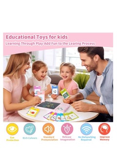 MUMS PLANET Talking Flash Cards Writing Tablet - Educational Speech Toys for 3-8 Years Toddlers, Learning Interactive Toy for Kids Birthday Gifts, Preschool Montessori Speech Therapy Autism Toys 510 Sight Words  - Image 2