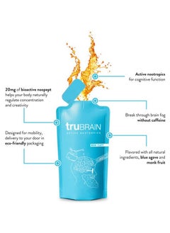 TruBrain Drinks - Nootropic Brain Food Designed By Neuroscientists To Boost Mental Output & Improve Memory Nootropic Supplement  - Image 3