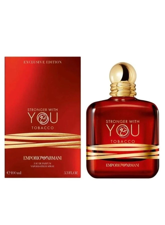عطر امبوريو ارماني سترونجر ويذ يو توباكو او دو بارفيوم 100مل