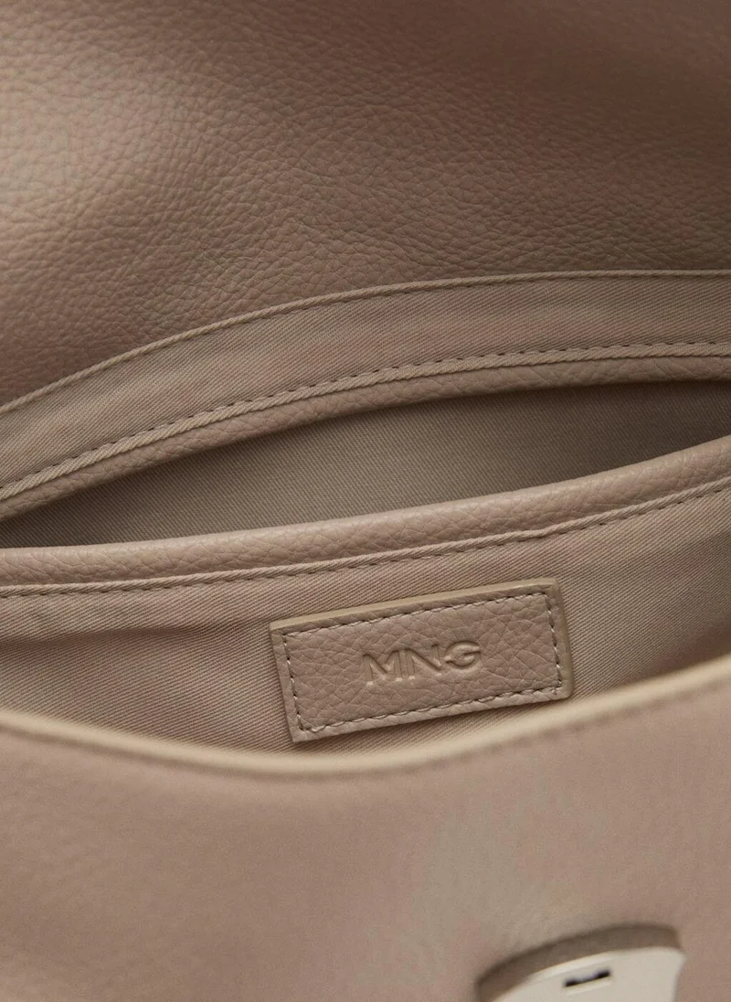 MANGO City shoulder bag with flap