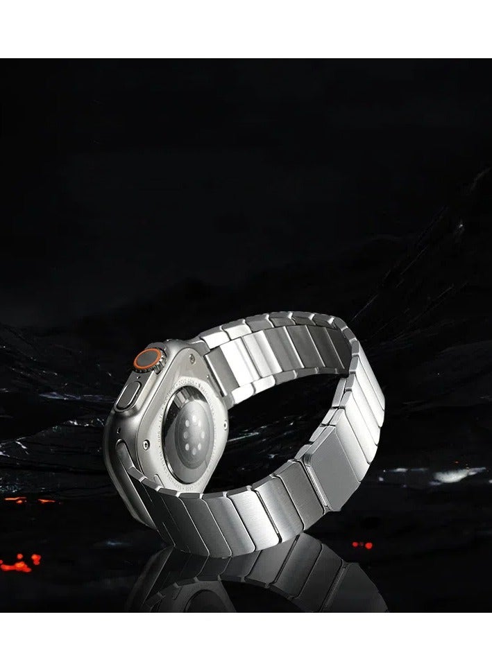 Magnetic Stainless Steel iWatch Band for Apple Watch Series 8/7/6/5/4/3/2/1/SE/SE2/Ultra Compatible Apple Watch Straps 42mm 44mm 45mm 49mm - Image 4