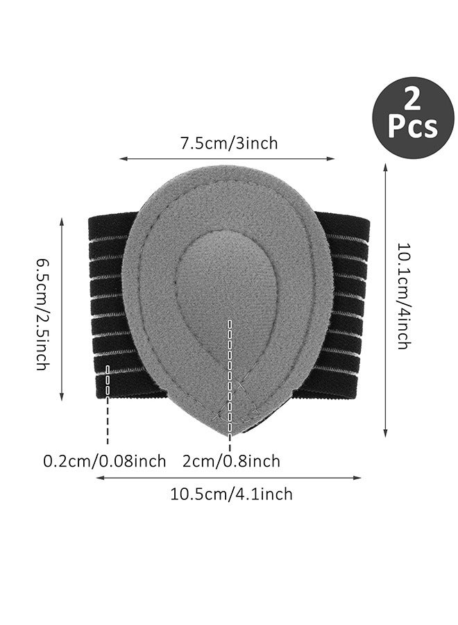 عربست حزام دعم القوس ، أشرطة ضغط دعم القوس القابلة للتعديل ، لتخفيف التهاب اللفافة الأخمصية - Image 2