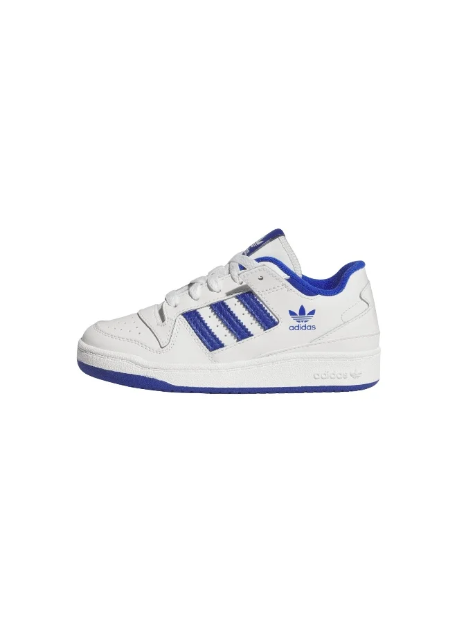 Adidas Adidas Forum Low Cl C U White Basketball Shoes For Kids