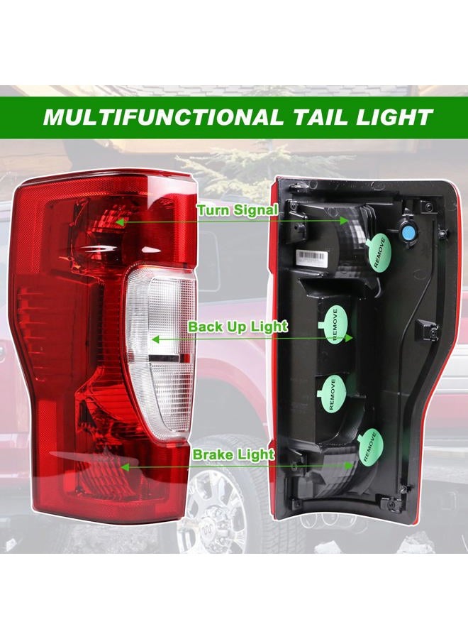 Lochnchn Tail Lights Rear Taillight Assembly Compatible with Ford F250 F350 Super Duty 2020 2021 2022 Tail Lamp Non-LED Non-Blind Spot Left Driver Side - Image 3