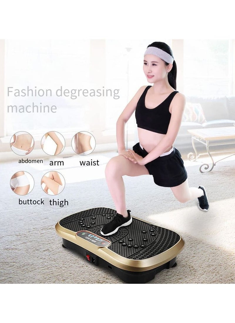 Generic Vibration Plate Exercise Machine Home Fitness Weight Loss Equipment Massage Fitness Vibration Machine Mini Home Weight Loss Equipment  - Image 4