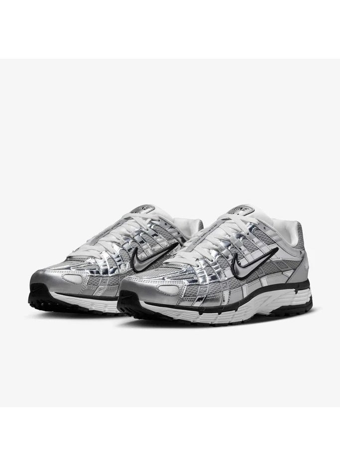 Nike Nike P-6000 Breathable Metallic Silver/Sail/Black/Metallic Silver Shoes, Sneakers  - Image 2