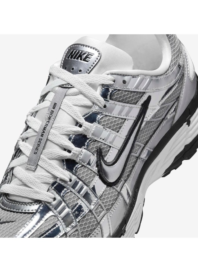 Nike Nike P-6000 Breathable Metallic Silver/Sail/Black/Metallic Silver Shoes, Sneakers  - Image 3
